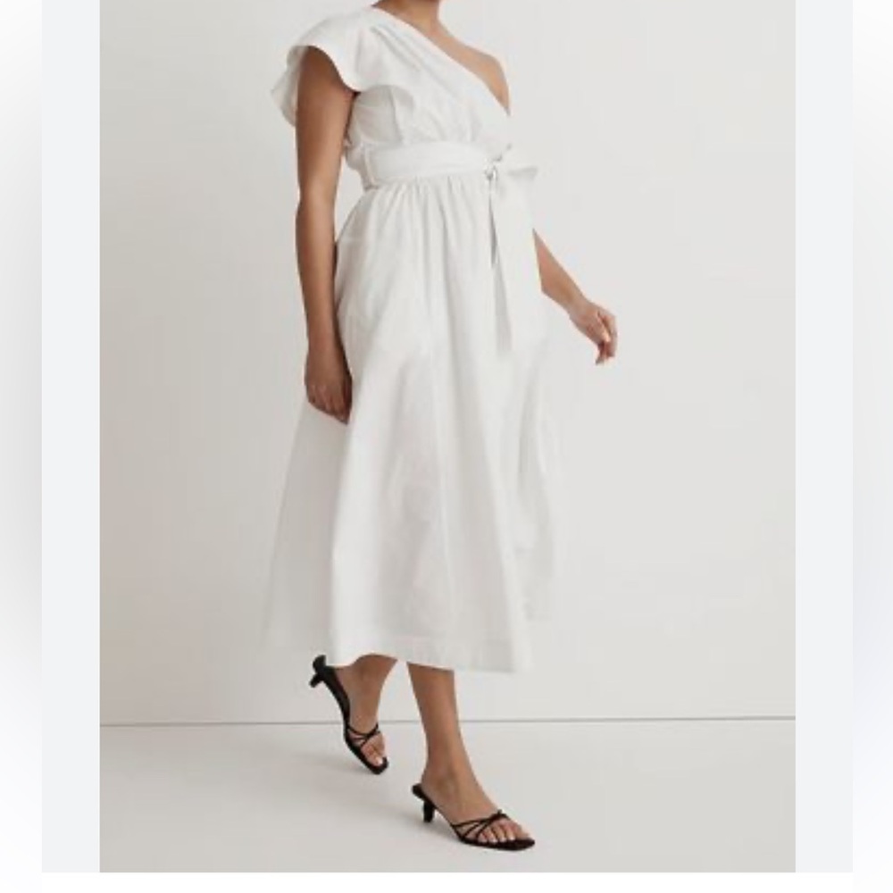 Madewell one shoulder dress, size 8